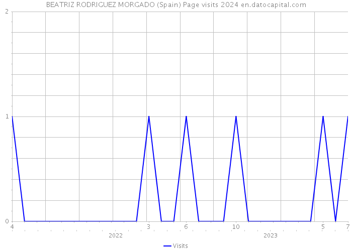 BEATRIZ RODRIGUEZ MORGADO (Spain) Page visits 2024 