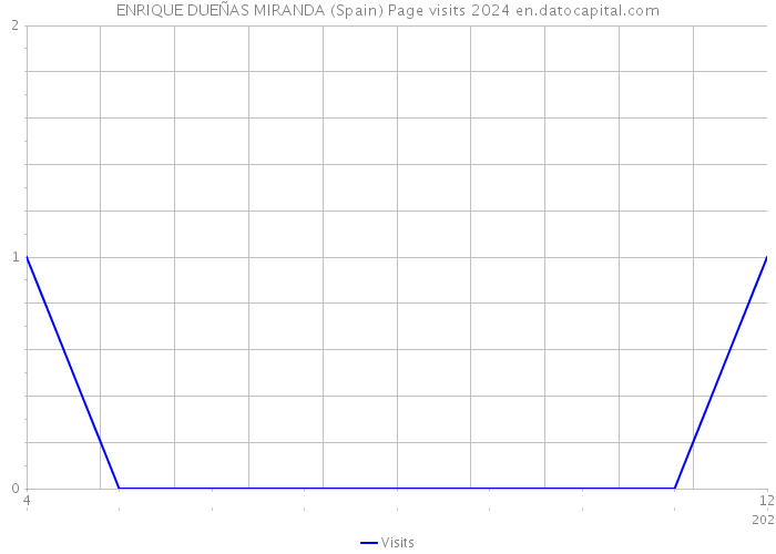 ENRIQUE DUEÑAS MIRANDA (Spain) Page visits 2024 