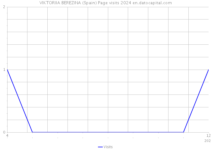 VIKTORIIA BEREZINA (Spain) Page visits 2024 