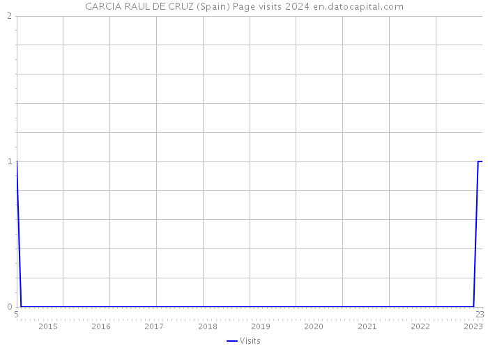 GARCIA RAUL DE CRUZ (Spain) Page visits 2024 
