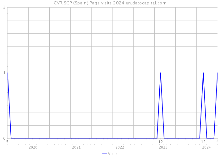 CVR SCP (Spain) Page visits 2024 