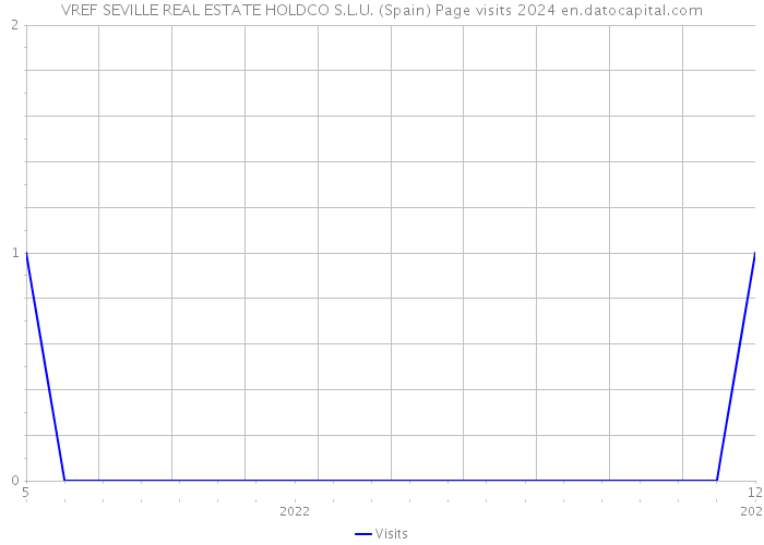 VREF SEVILLE REAL ESTATE HOLDCO S.L.U. (Spain) Page visits 2024 