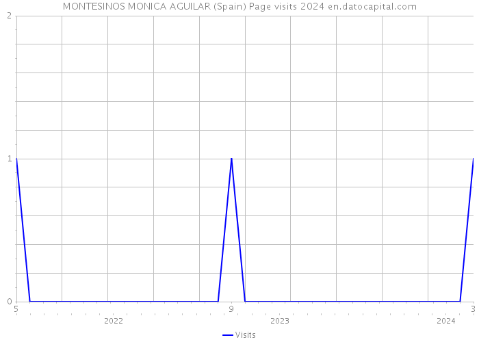 MONTESINOS MONICA AGUILAR (Spain) Page visits 2024 