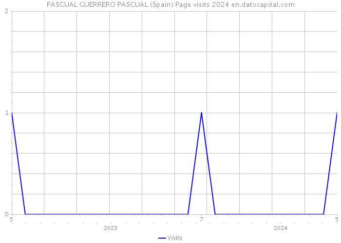 PASCUAL GUERRERO PASCUAL (Spain) Page visits 2024 