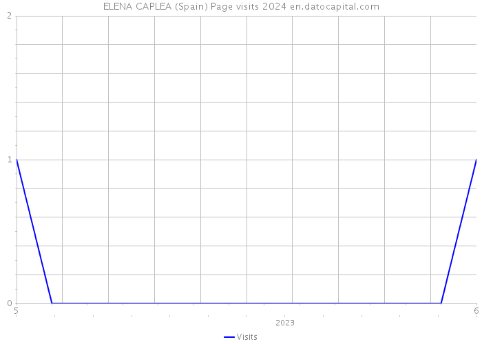 ELENA CAPLEA (Spain) Page visits 2024 