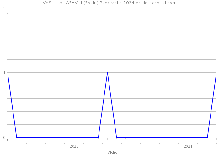 VASILI LALIASHVILI (Spain) Page visits 2024 