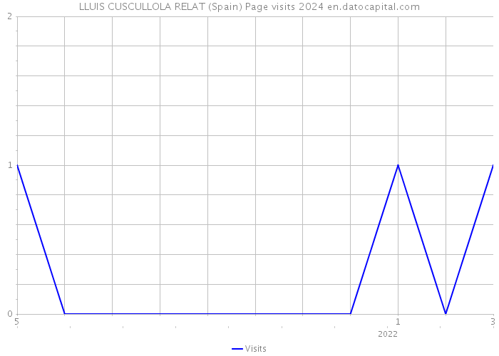 LLUIS CUSCULLOLA RELAT (Spain) Page visits 2024 