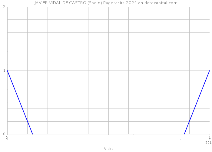 JAVIER VIDAL DE CASTRO (Spain) Page visits 2024 