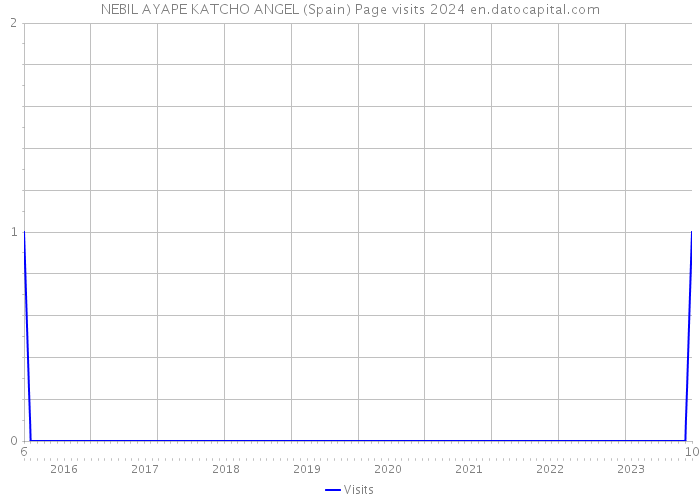 NEBIL AYAPE KATCHO ANGEL (Spain) Page visits 2024 