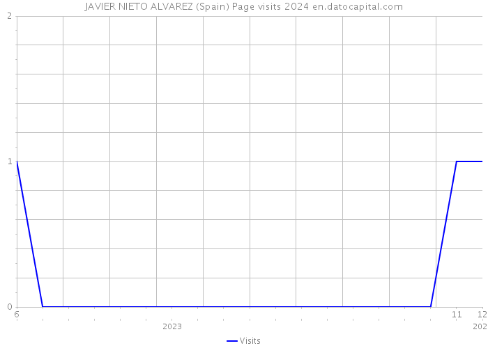 JAVIER NIETO ALVAREZ (Spain) Page visits 2024 