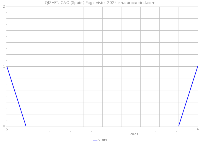 QIZHEN CAO (Spain) Page visits 2024 