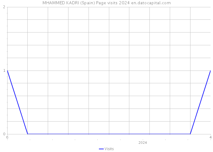 MHAMMED KADRI (Spain) Page visits 2024 