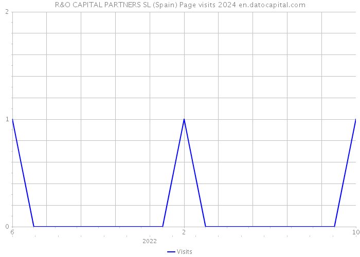 R&O CAPITAL PARTNERS SL (Spain) Page visits 2024 