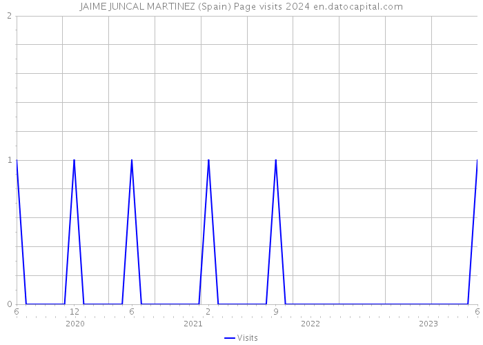 JAIME JUNCAL MARTINEZ (Spain) Page visits 2024 