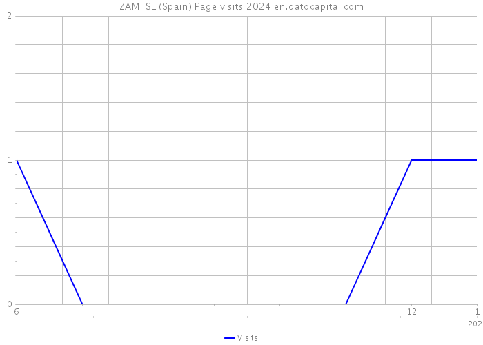 ZAMI SL (Spain) Page visits 2024 