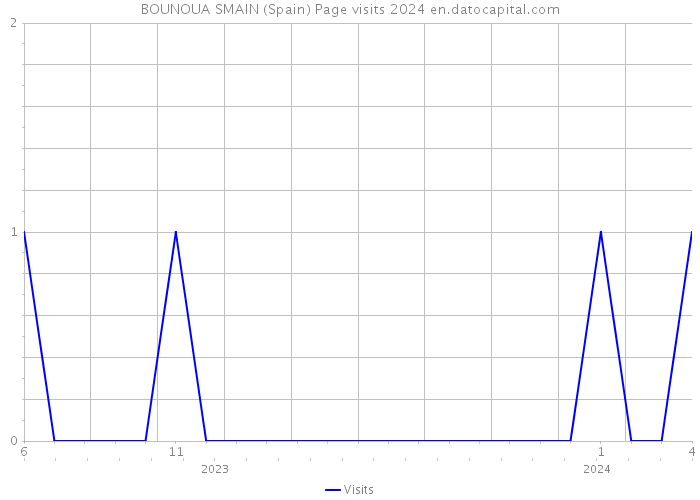 BOUNOUA SMAIN (Spain) Page visits 2024 