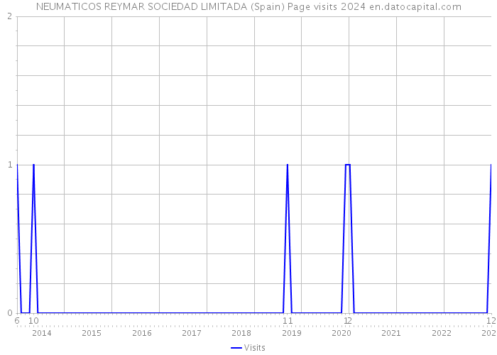 NEUMATICOS REYMAR SOCIEDAD LIMITADA (Spain) Page visits 2024 