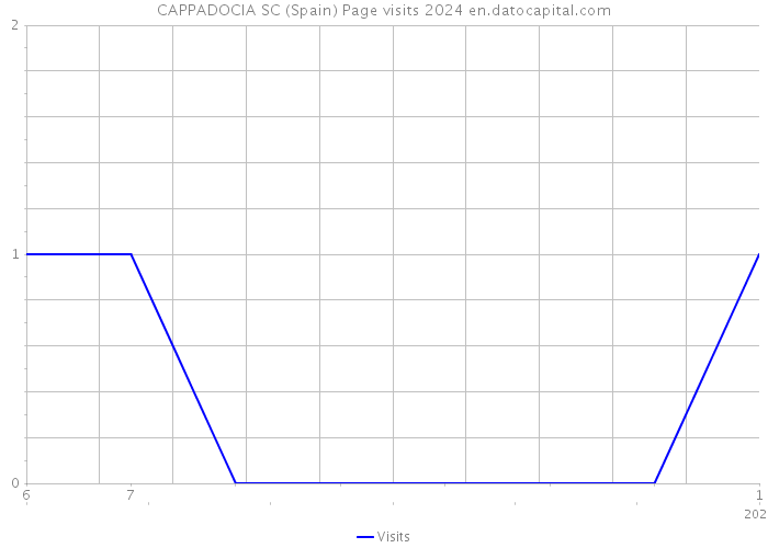 CAPPADOCIA SC (Spain) Page visits 2024 
