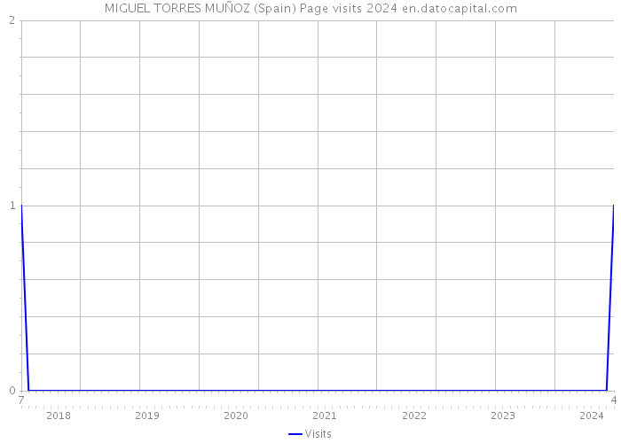 MIGUEL TORRES MUÑOZ (Spain) Page visits 2024 