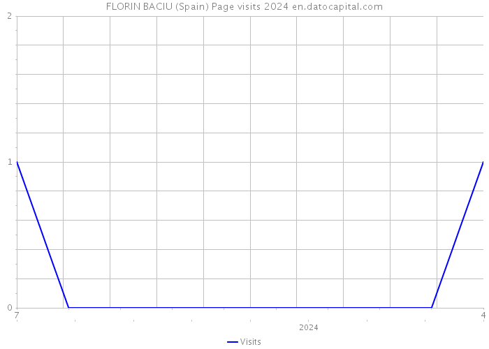 FLORIN BACIU (Spain) Page visits 2024 