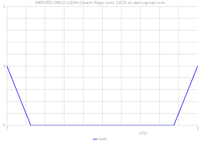 MEROÑO DIEGO LIZAN (Spain) Page visits 2024 