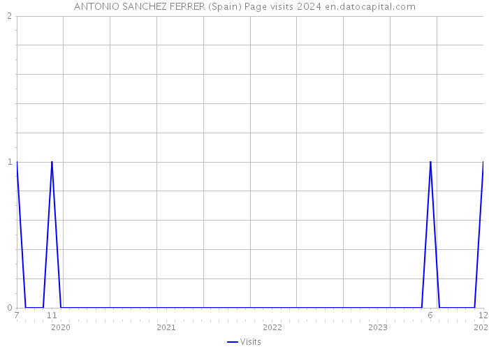 ANTONIO SANCHEZ FERRER (Spain) Page visits 2024 