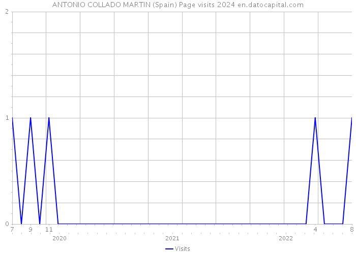 ANTONIO COLLADO MARTIN (Spain) Page visits 2024 