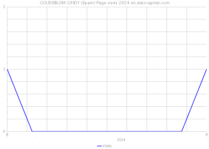 GOUDSBLOM CINDY (Spain) Page visits 2024 