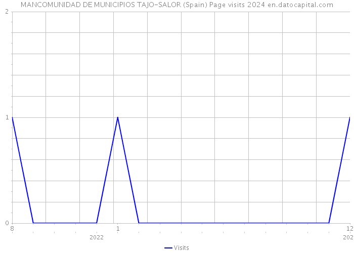 MANCOMUNIDAD DE MUNICIPIOS TAJO-SALOR (Spain) Page visits 2024 