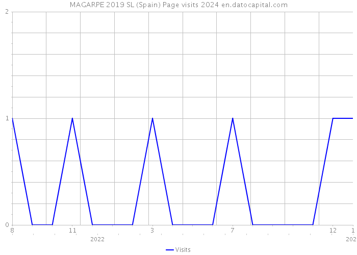 MAGARPE 2019 SL (Spain) Page visits 2024 
