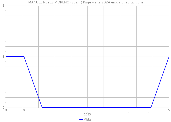 MANUEL REYES MORENO (Spain) Page visits 2024 