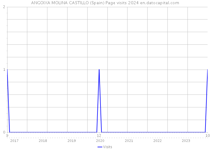 ANGOIXA MOLINA CASTILLO (Spain) Page visits 2024 