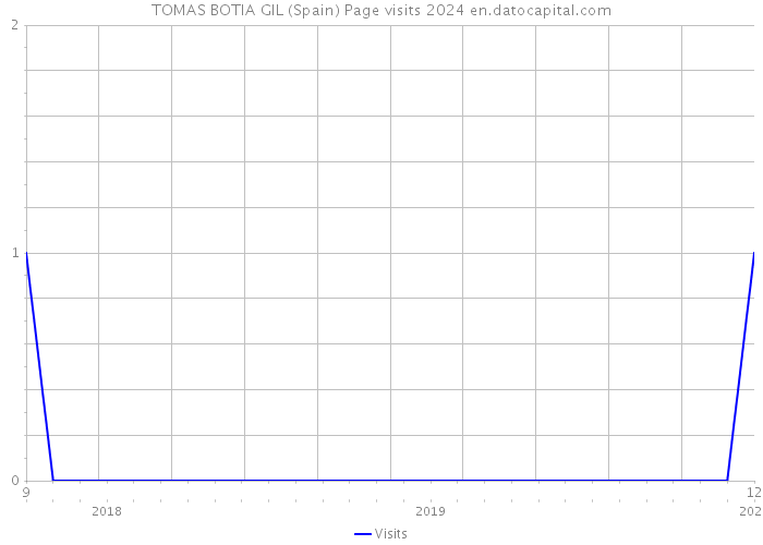 TOMAS BOTIA GIL (Spain) Page visits 2024 