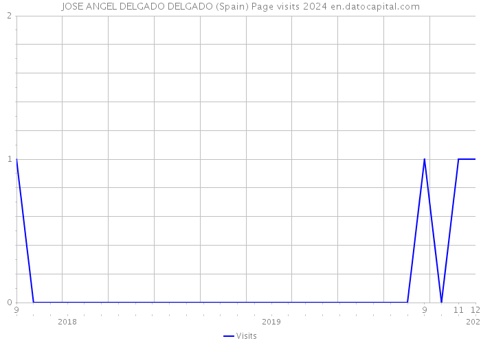 JOSE ANGEL DELGADO DELGADO (Spain) Page visits 2024 