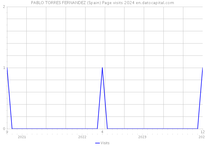PABLO TORRES FERNANDEZ (Spain) Page visits 2024 