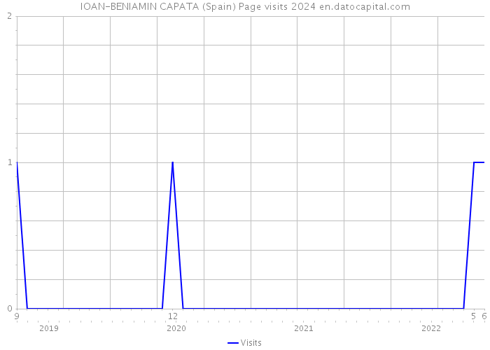 IOAN-BENIAMIN CAPATA (Spain) Page visits 2024 
