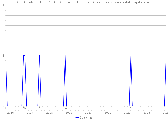 CESAR ANTONIO CINTAS DEL CASTILLO (Spain) Searches 2024 