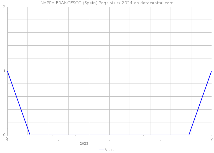 NAPPA FRANCESCO (Spain) Page visits 2024 
