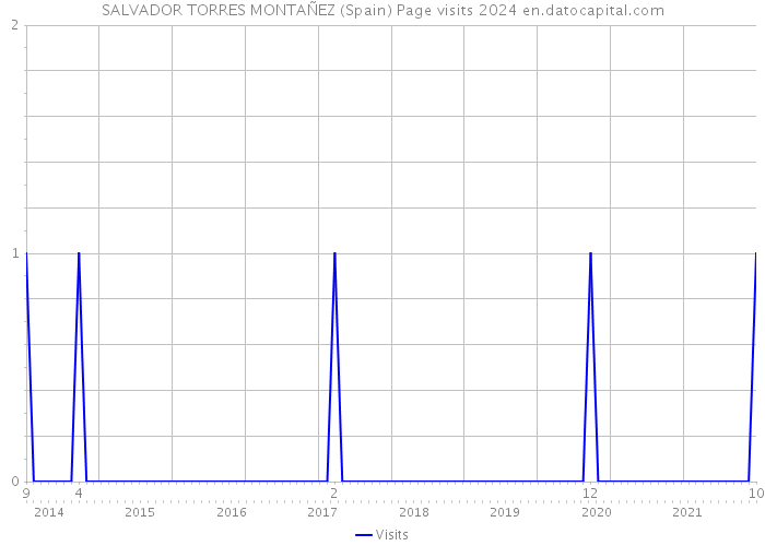 SALVADOR TORRES MONTAÑEZ (Spain) Page visits 2024 