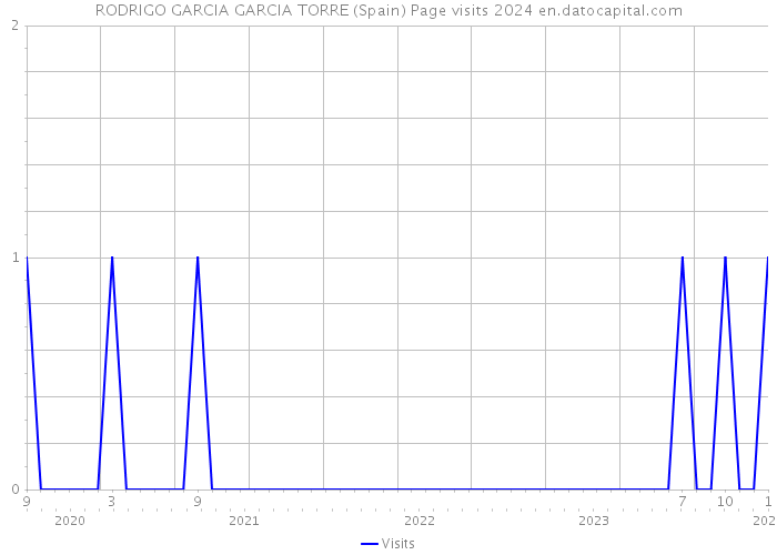 RODRIGO GARCIA GARCIA TORRE (Spain) Page visits 2024 