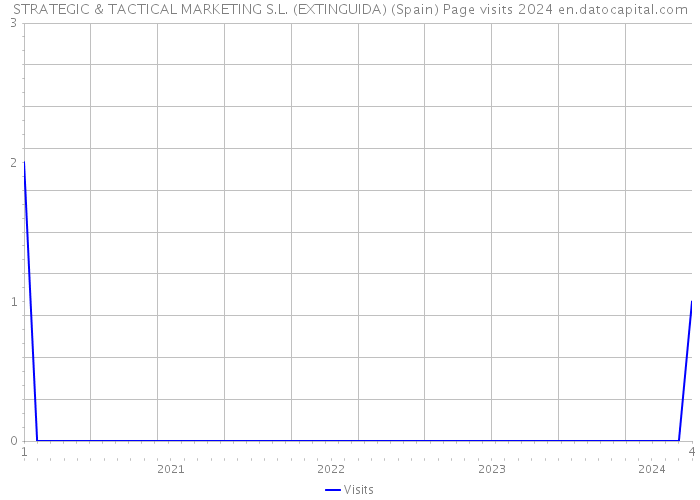 STRATEGIC & TACTICAL MARKETING S.L. (EXTINGUIDA) (Spain) Page visits 2024 