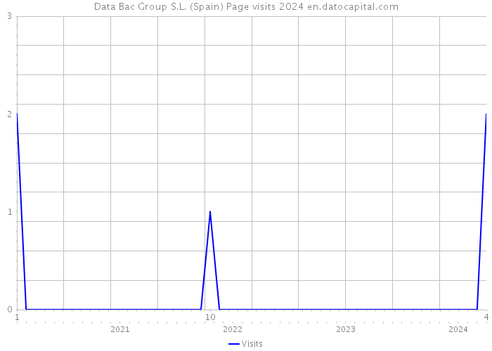 Data Bac Group S.L. (Spain) Page visits 2024 