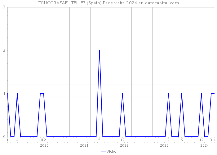 TRUCORAFAEL TELLEZ (Spain) Page visits 2024 