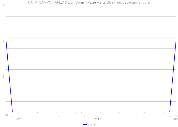 KATA CAMPOMANES S.L.L. (Spain) Page visits 2024 