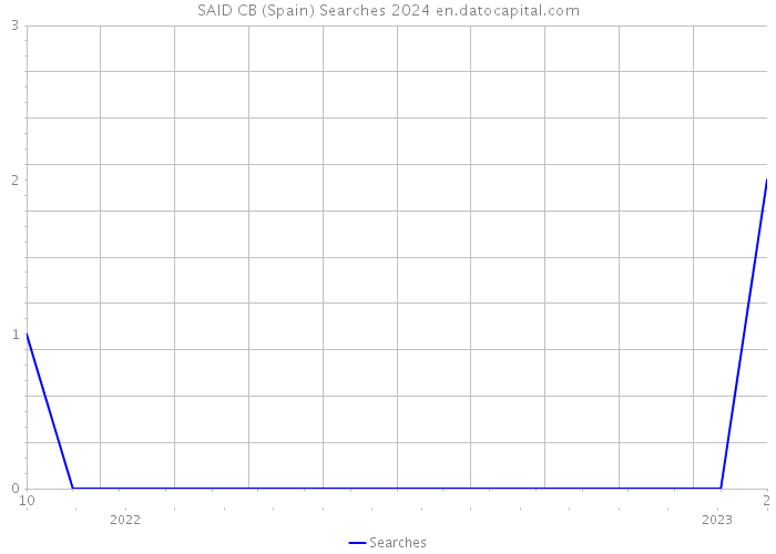 SAID CB (Spain) Searches 2024 