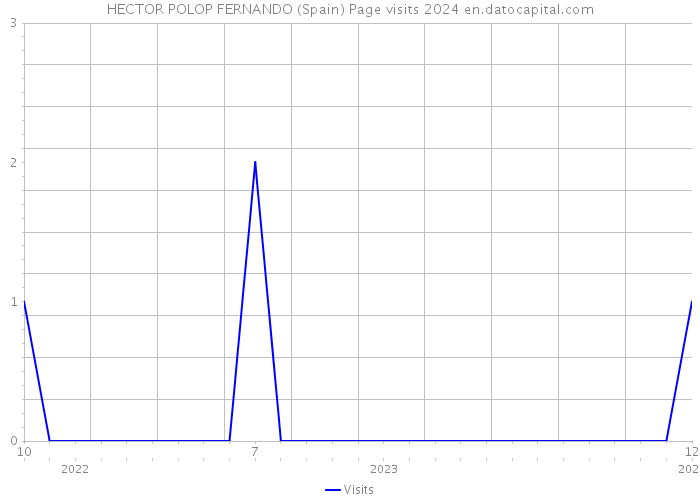 HECTOR POLOP FERNANDO (Spain) Page visits 2024 