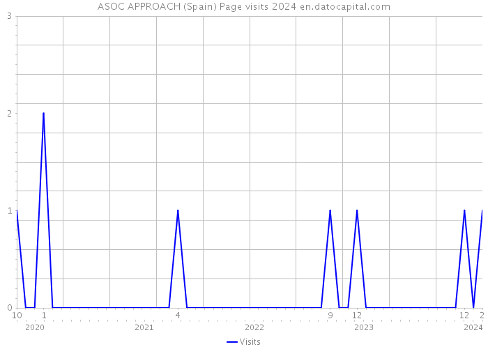 ASOC APPROACH (Spain) Page visits 2024 