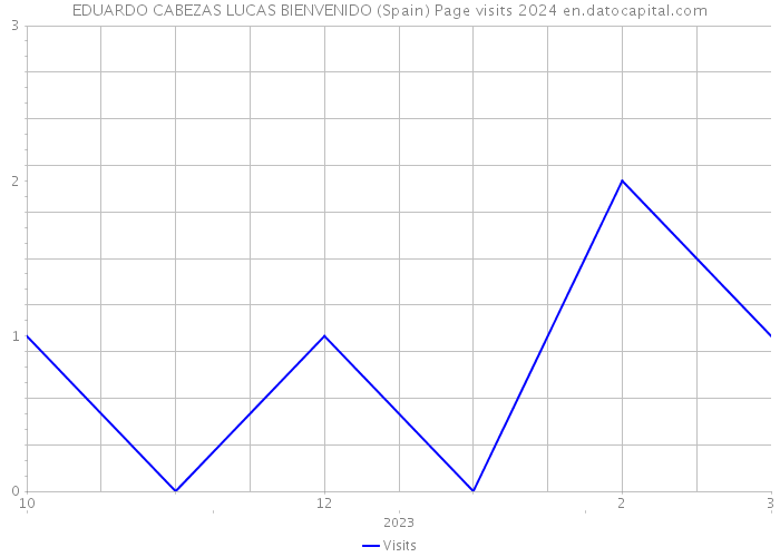 EDUARDO CABEZAS LUCAS BIENVENIDO (Spain) Page visits 2024 