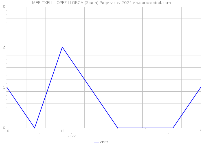 MERITXELL LOPEZ LLORCA (Spain) Page visits 2024 
