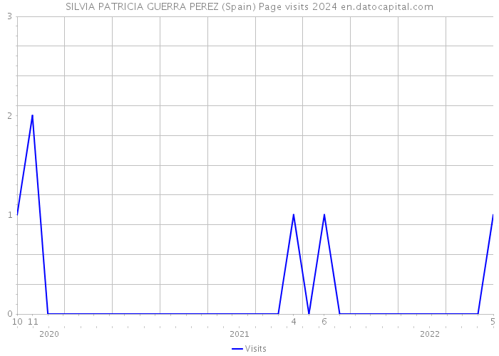 SILVIA PATRICIA GUERRA PEREZ (Spain) Page visits 2024 